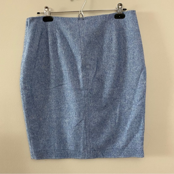 NWT Banana Republic Wool Flannel Pencil Skirt - Picture 9 of 16